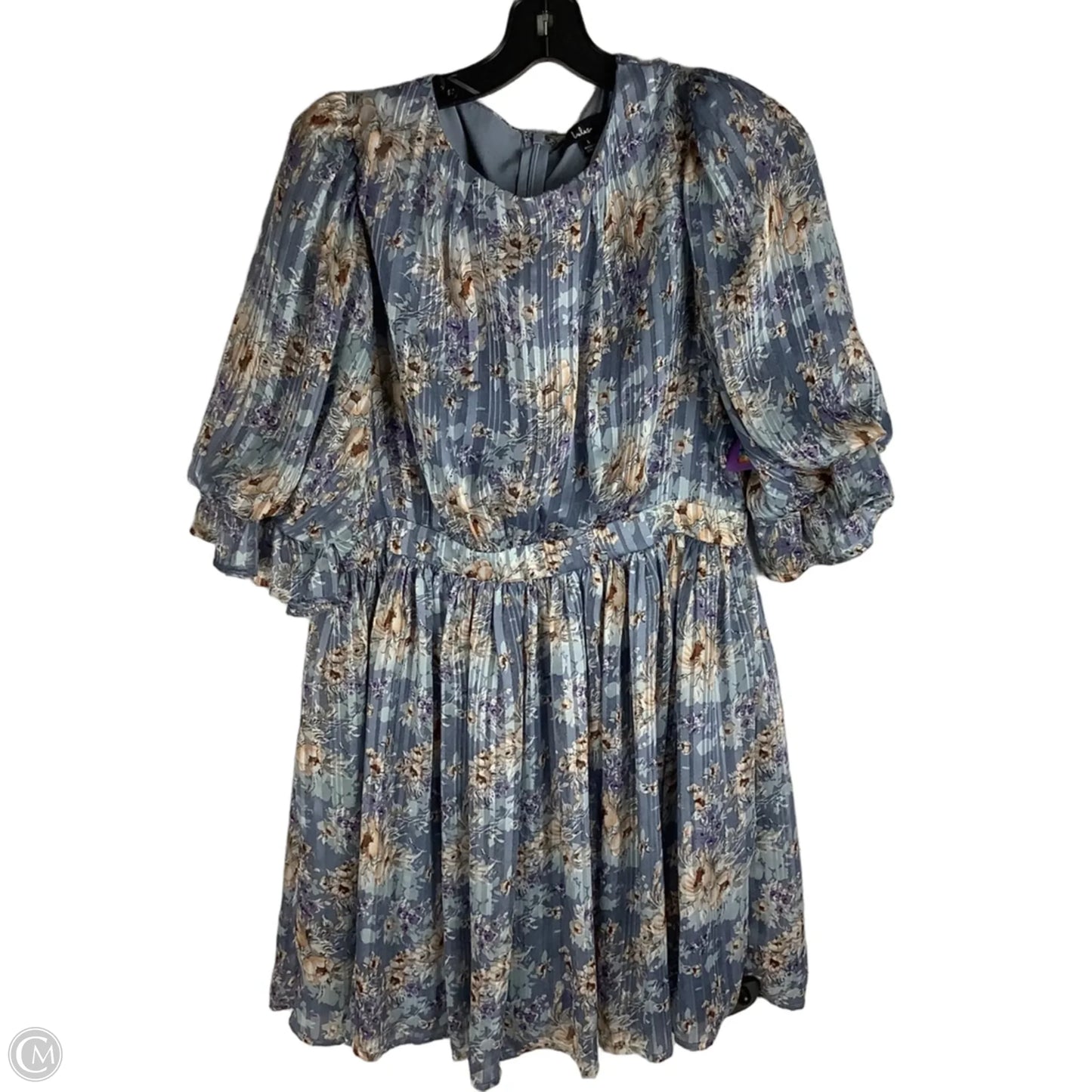 Dress Casual Short By Lulus In Blue, Size: L