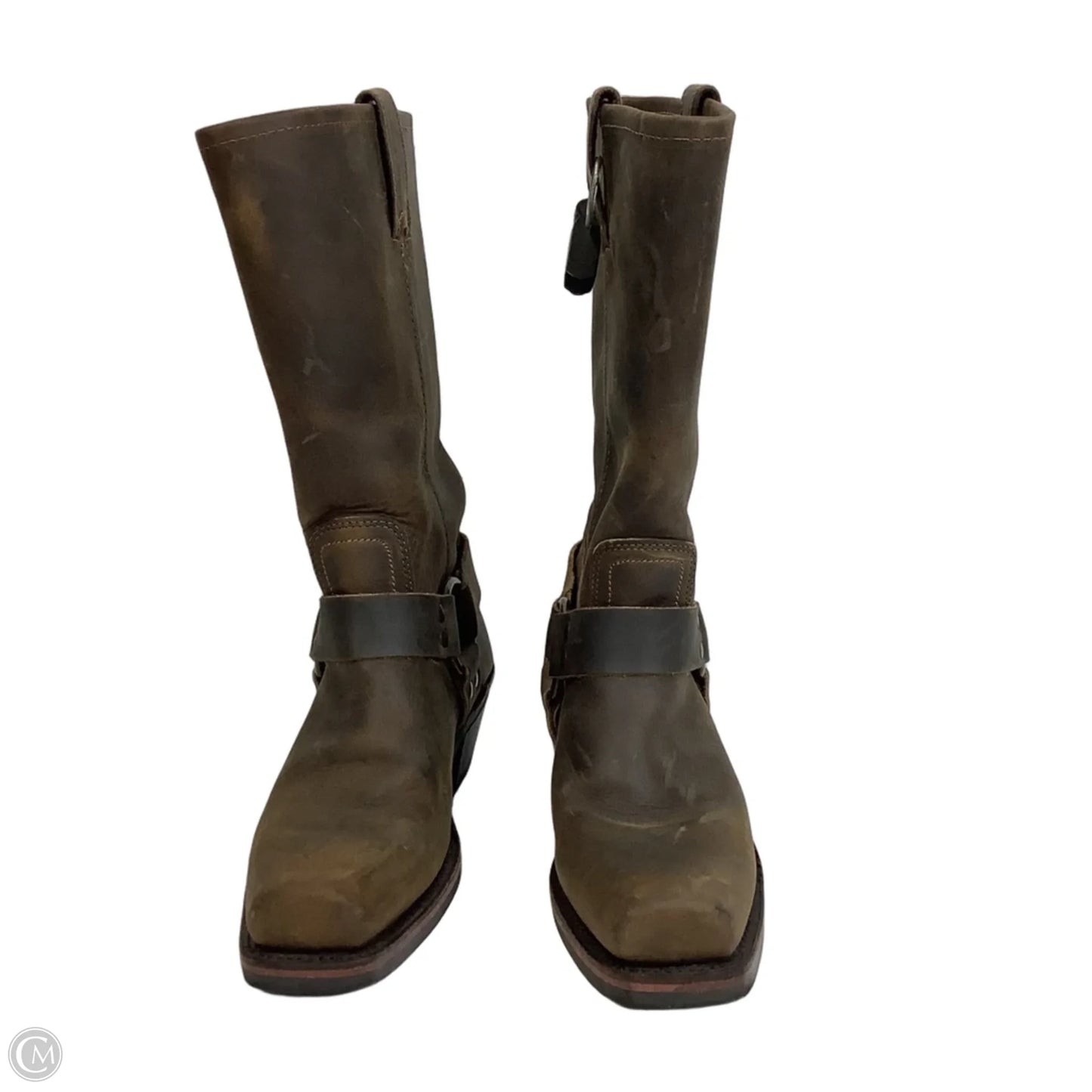 Boots Designer By Frye In Brown, Size: 7