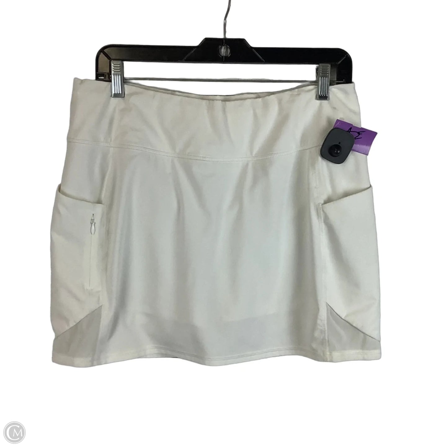 Athletic Skort By Athleta In White, Size: M