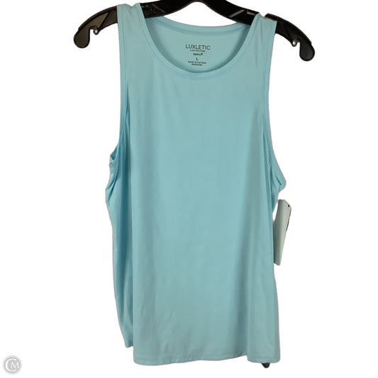 Top Sleeveless Designer By Lilly Pulitzer In Blue, Size: L