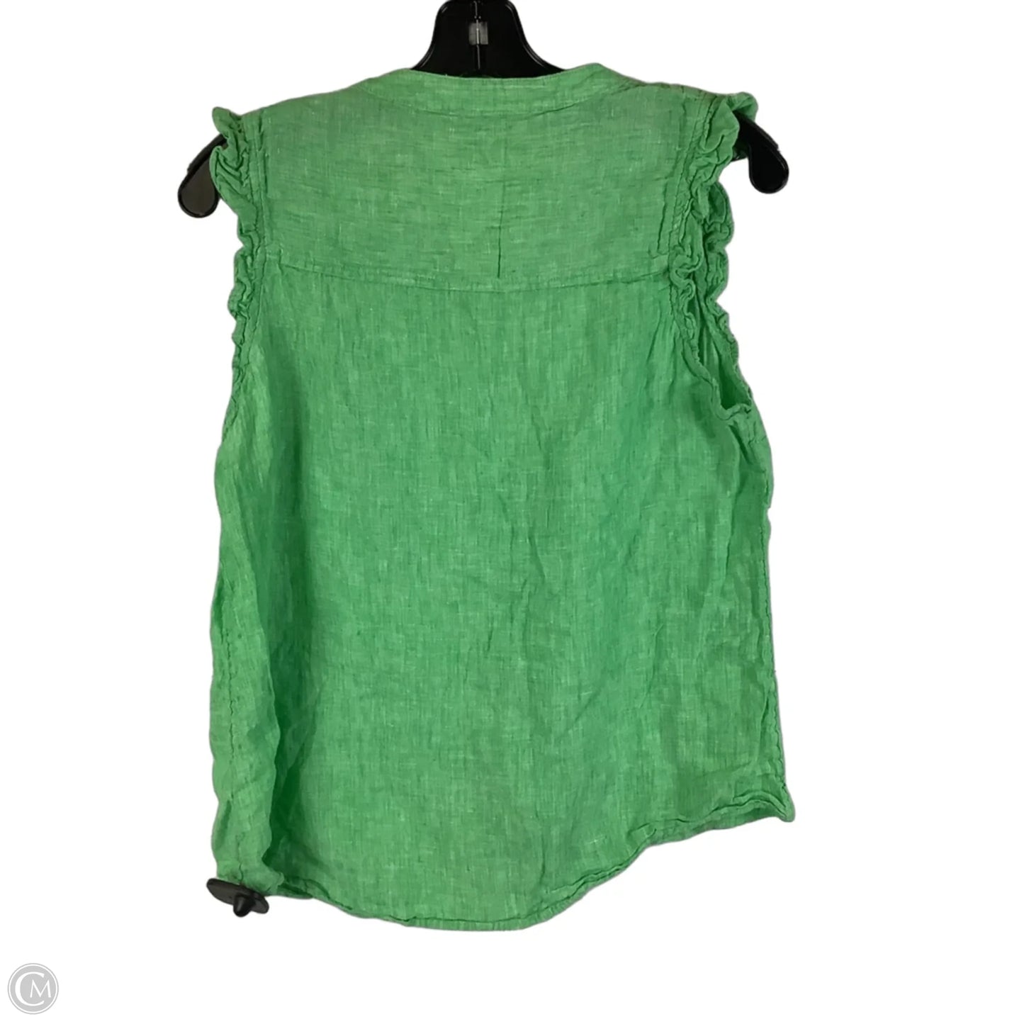 Top Sleeveless Designer By Lilly Pulitzer In Green, Size: L