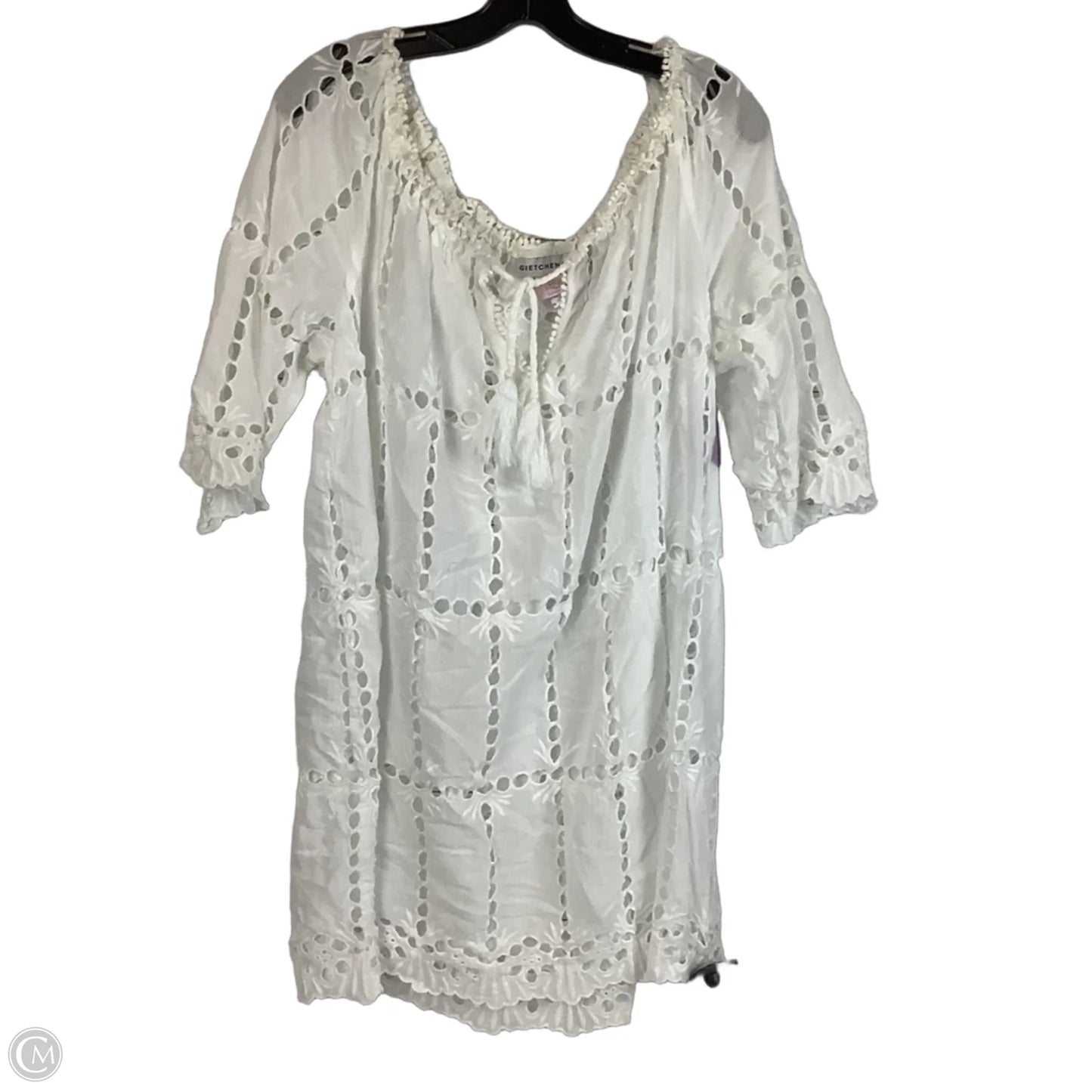 Swimwear Cover-up By Gretchen Scott In White, Size: Osfm