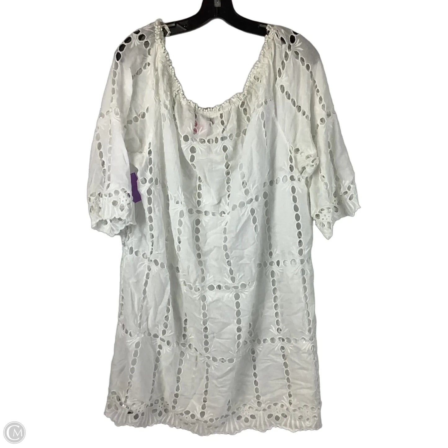 Swimwear Cover-up By Gretchen Scott In White, Size: Osfm