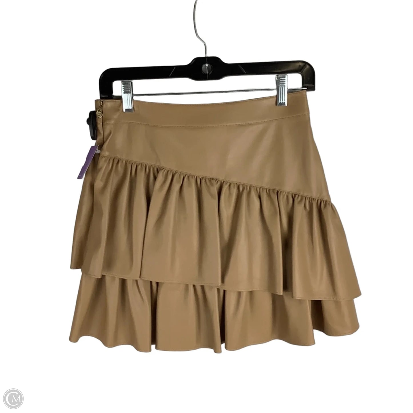 Skirt Mini & Short By Cmc In Tan, Size: Xs