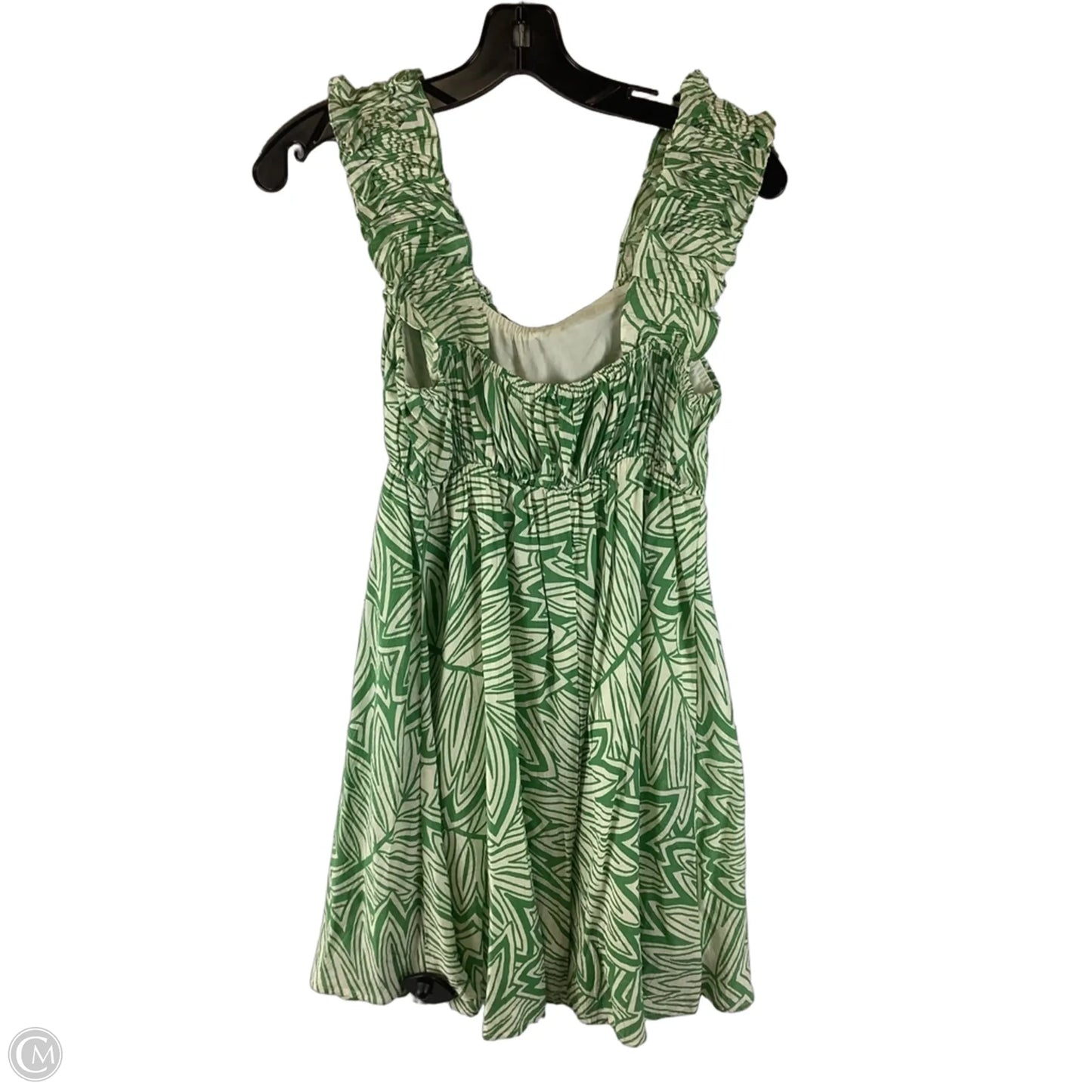 Dress Casual Short By Blu Pepper In Green, Size: S