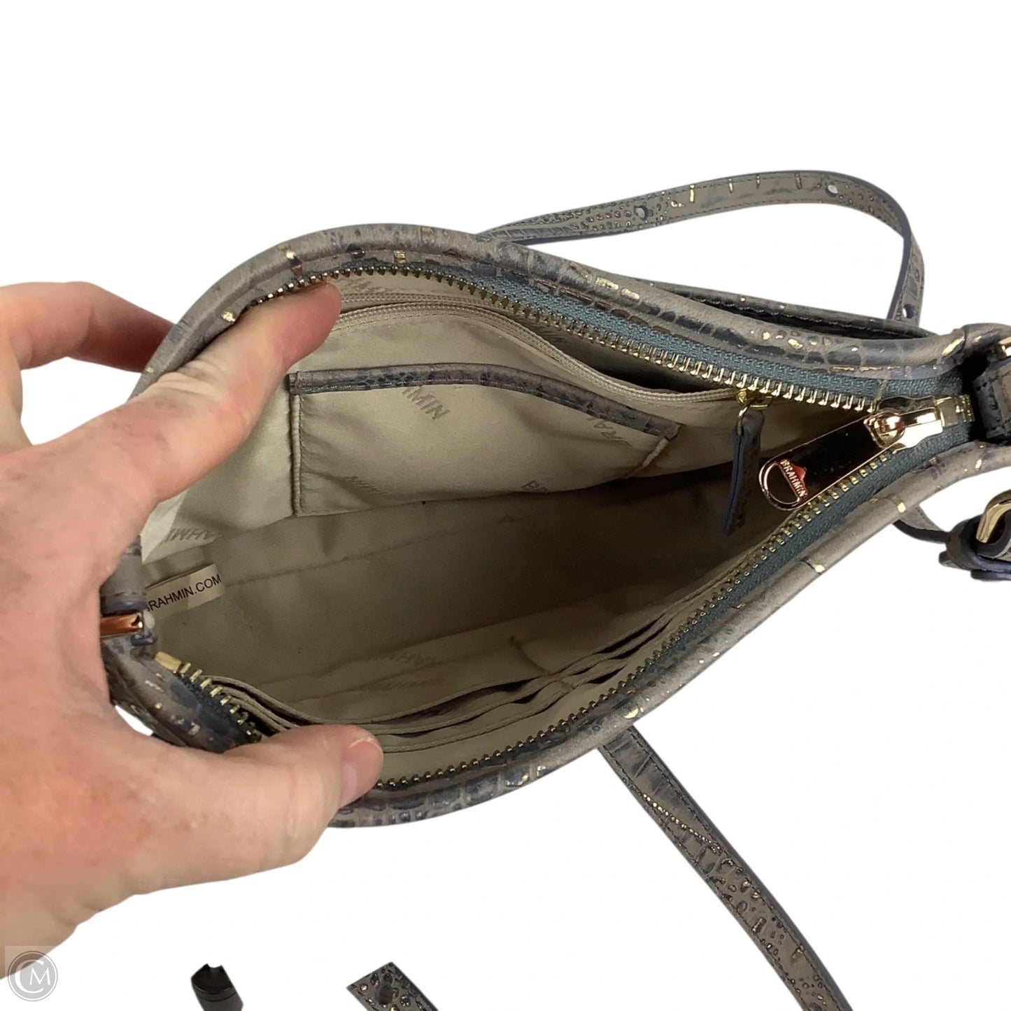 Crossbody Designer By Brahmin, Size: Small