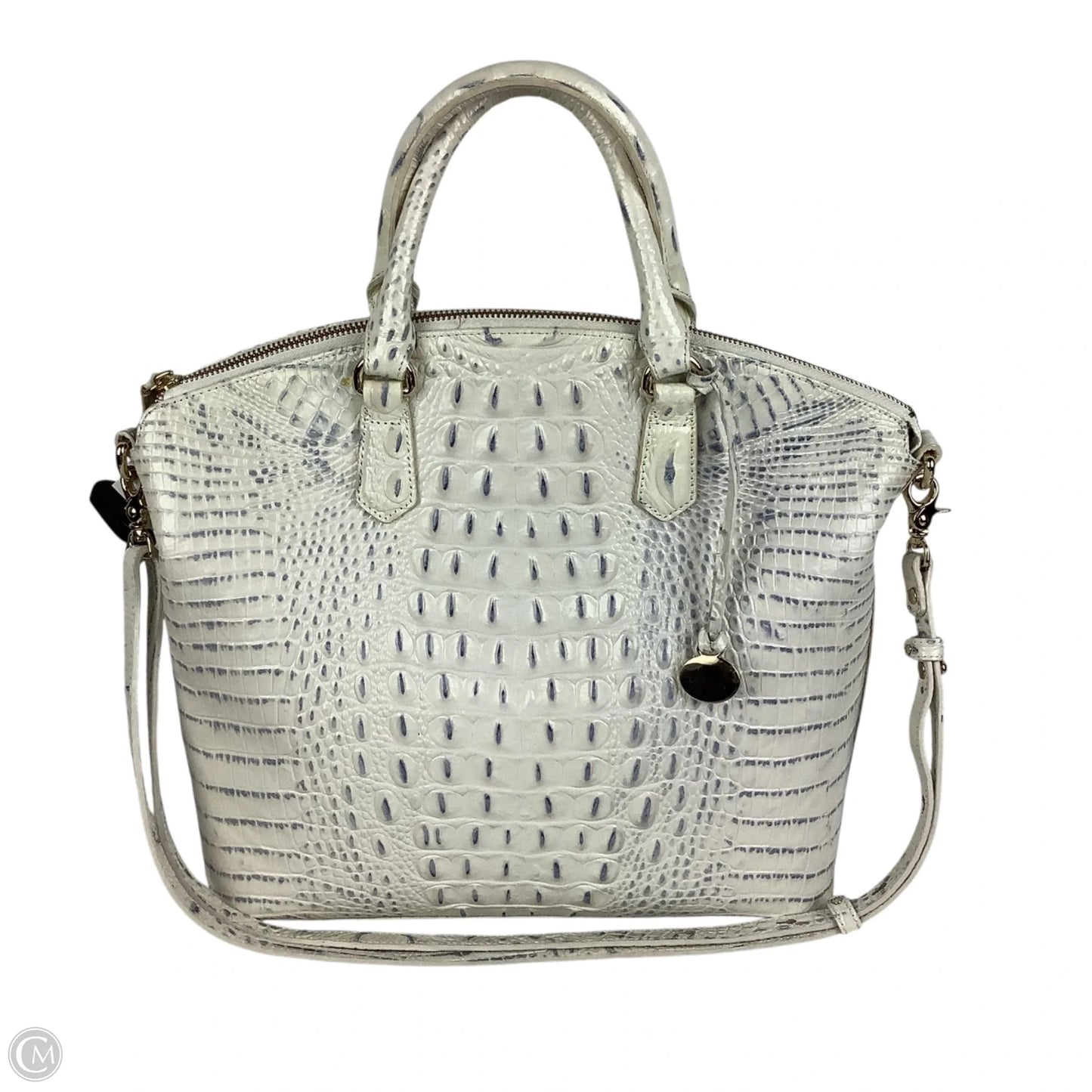 Handbag Designer By Brahmin, Size: Large