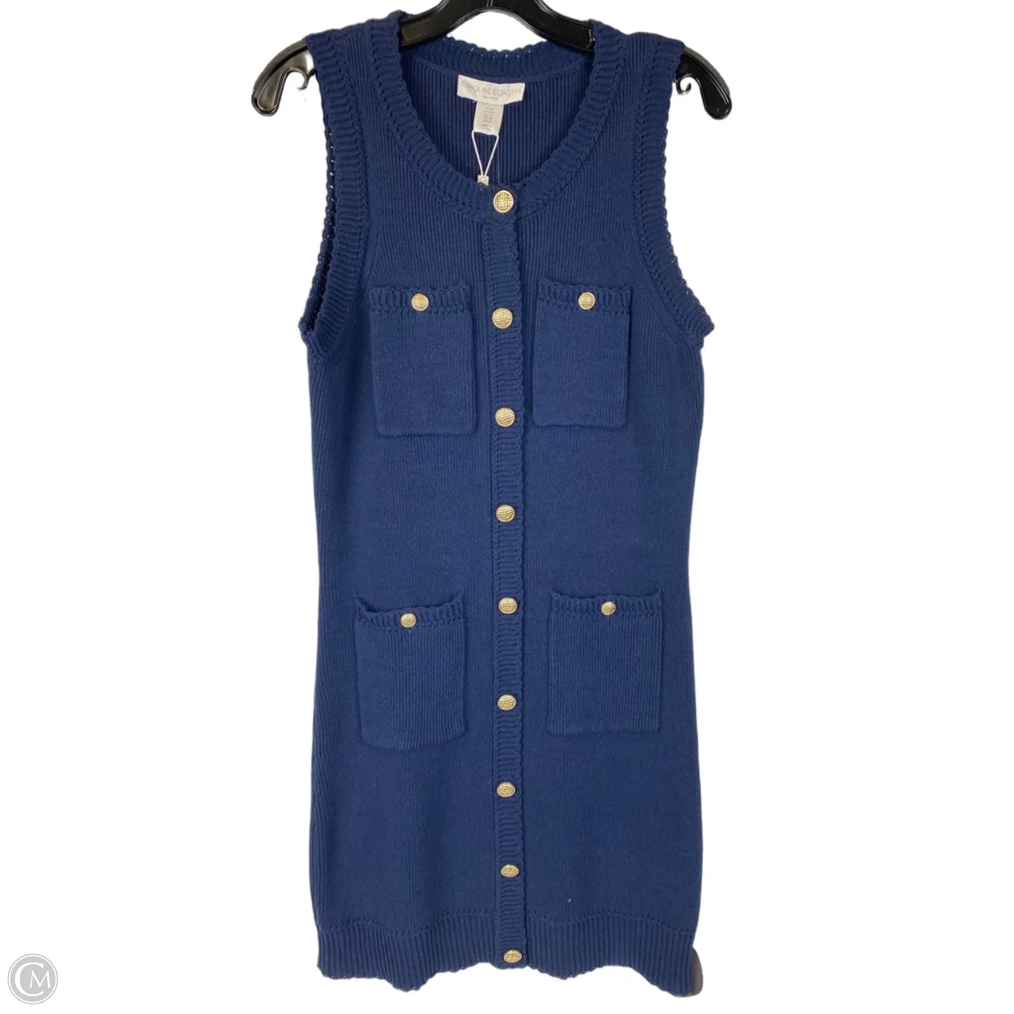 Dress Party Midi By Cmb In Navy, Size: M