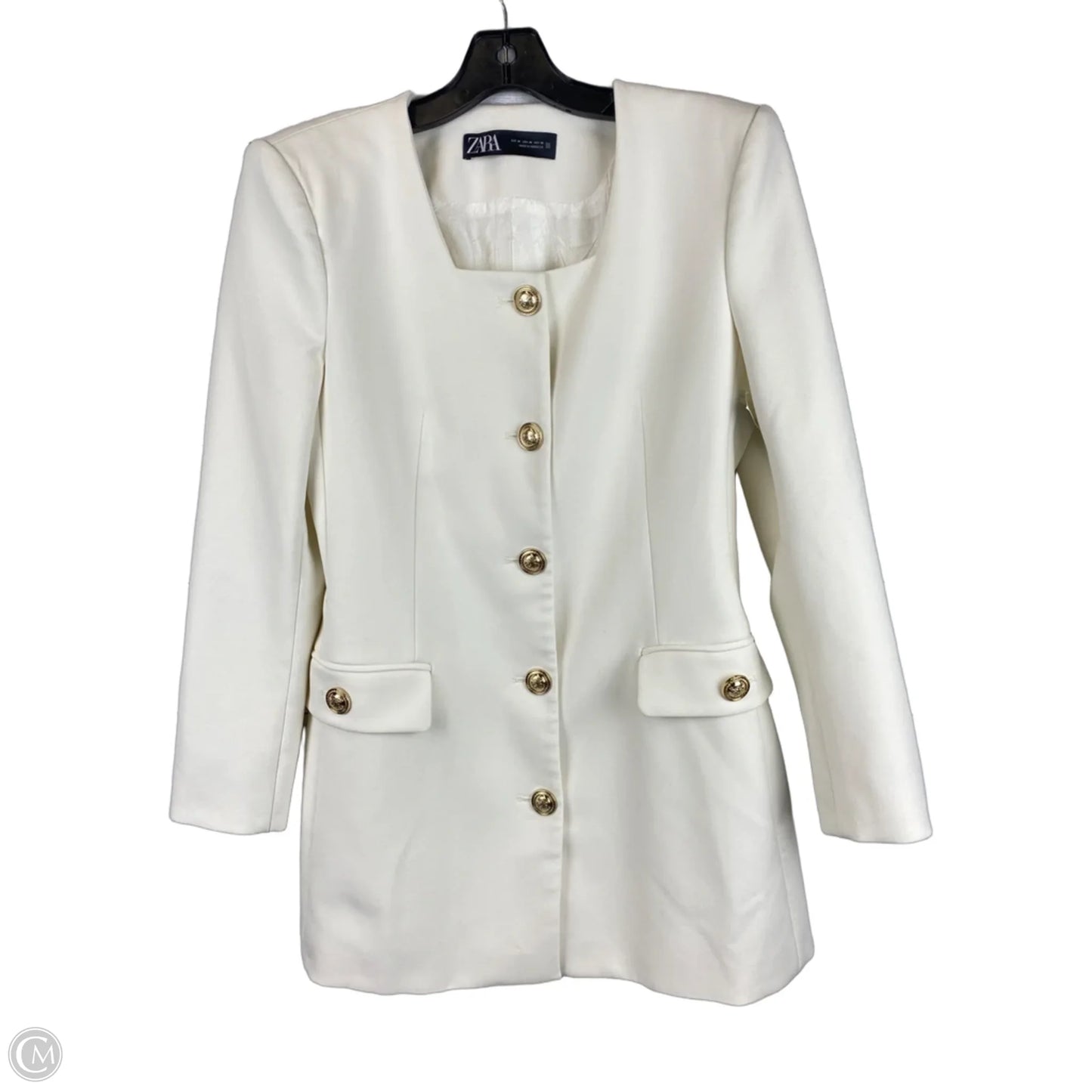 Dress Work By Zara In White, Size: M