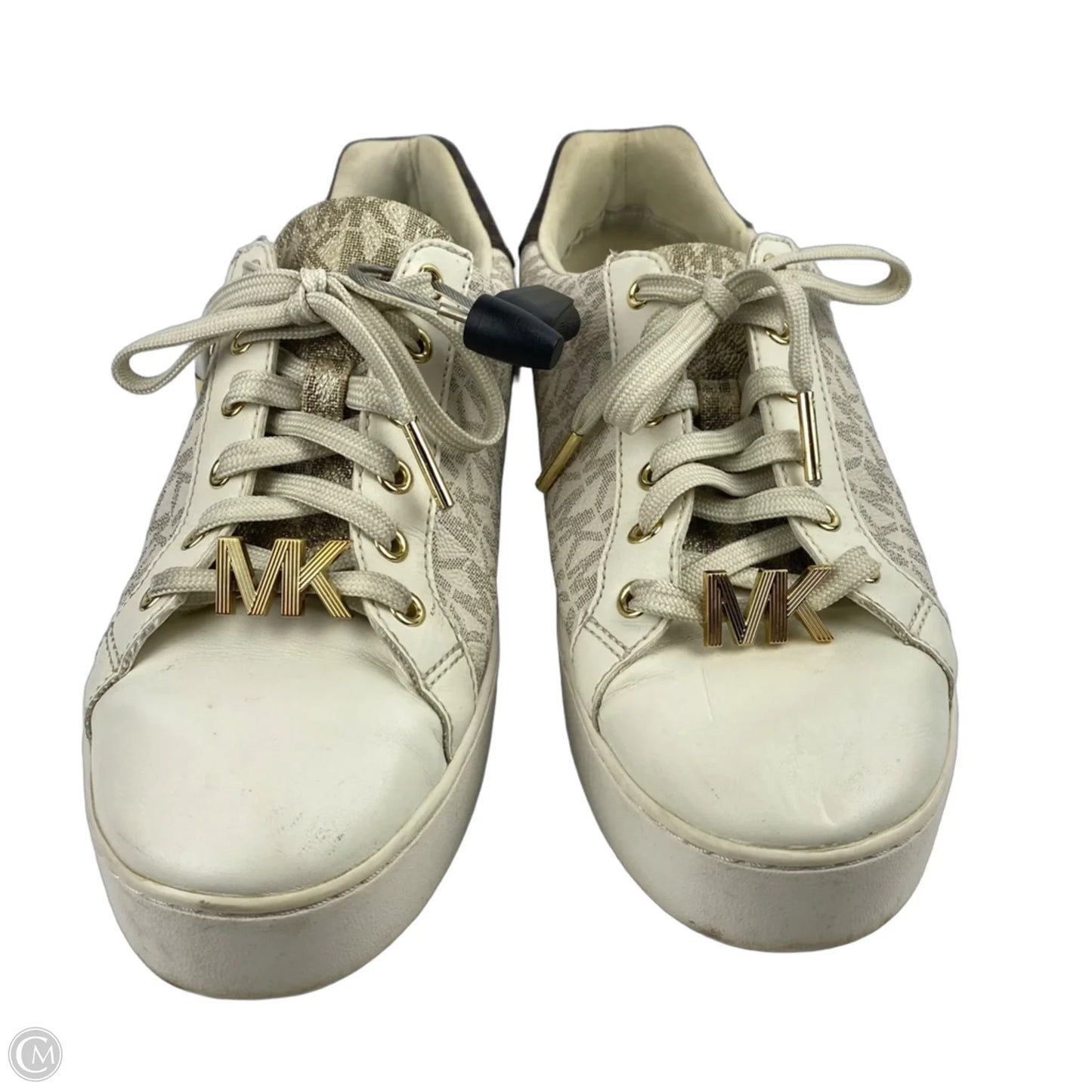 Shoes Designer By Michael Kors In Cream, Size: 8