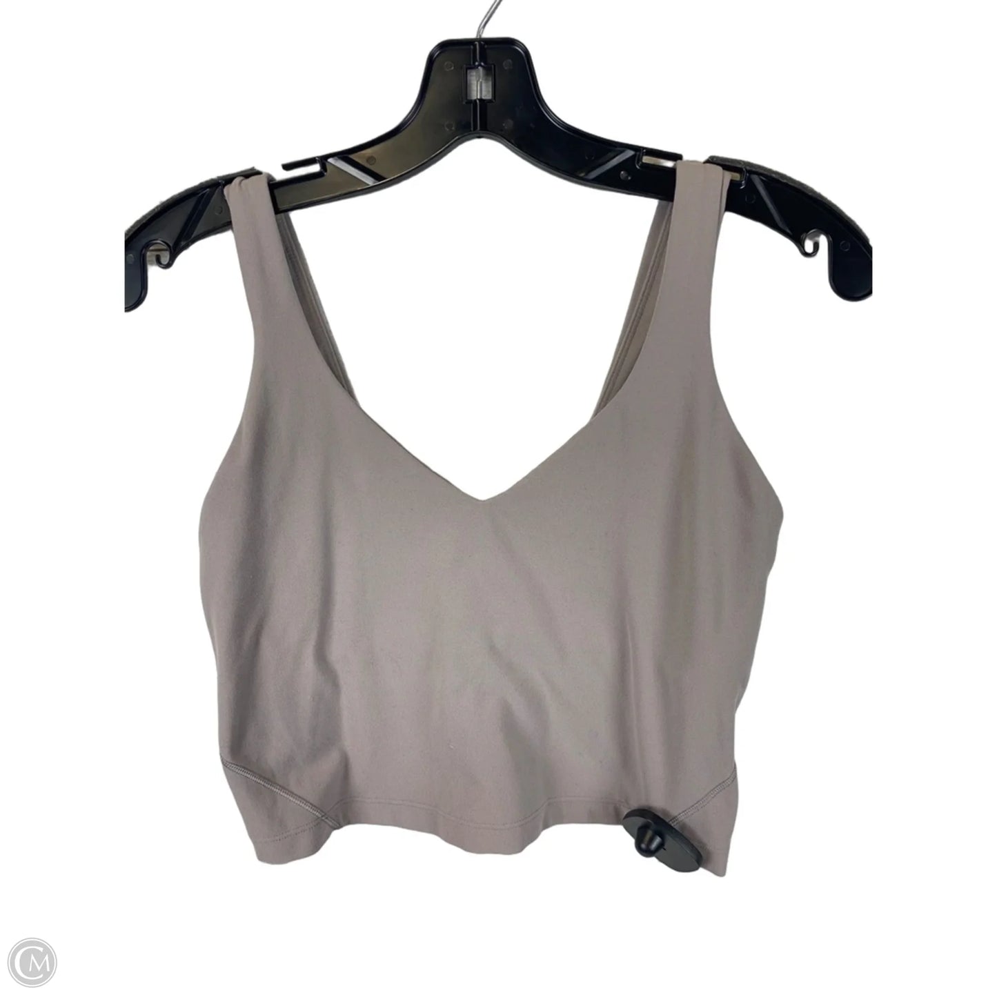 Athletic Tank Top By Lululemon In Grey, Size: 6