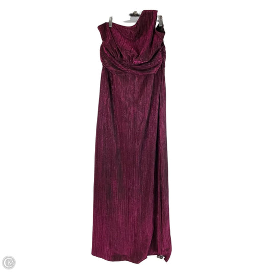 Dress Party Long By Taylor In Purple, Size: 14