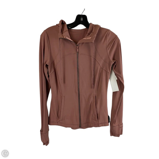 Athletic Jacket By Lululemon In Mauve, Size: 6