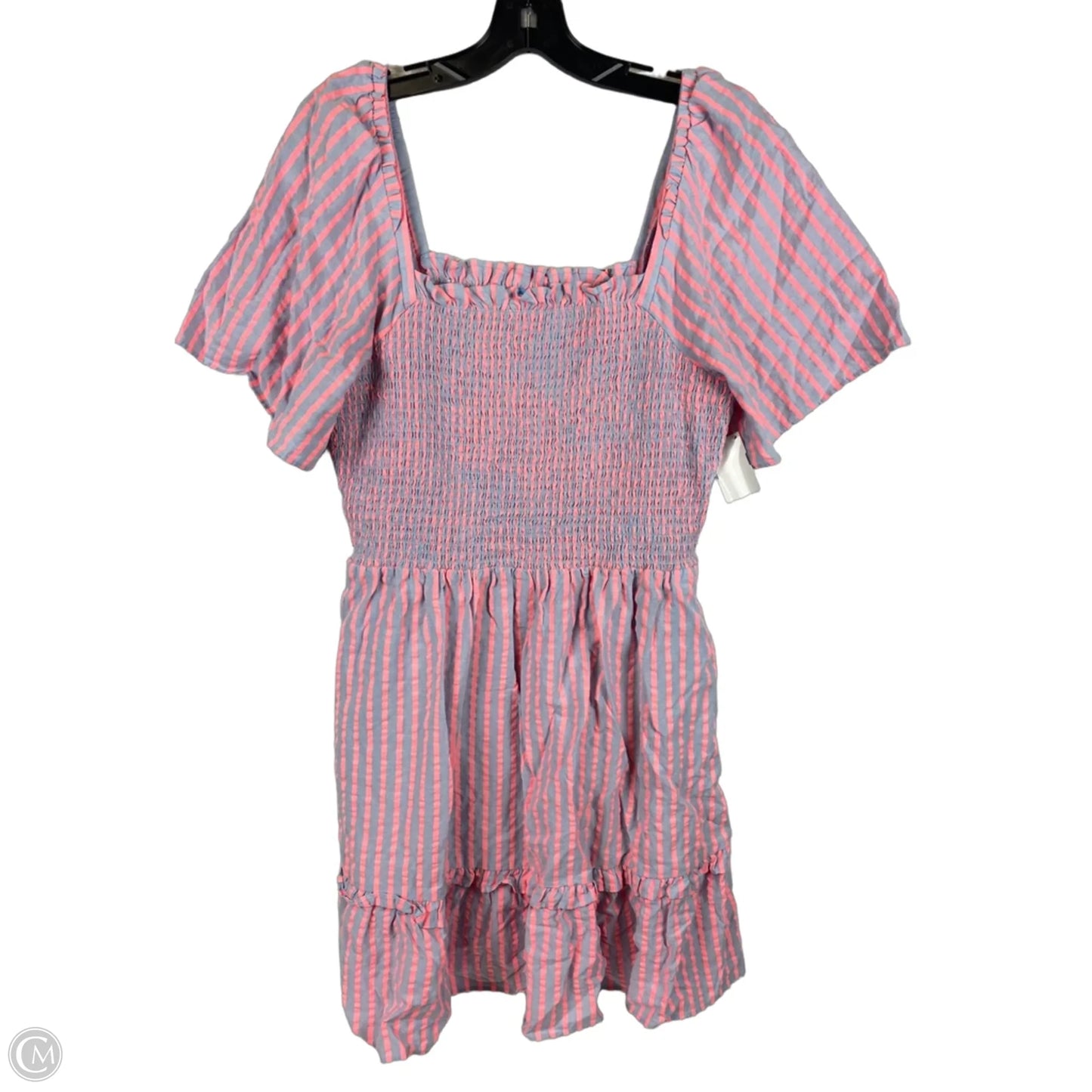 Dress Casual Short By Draper James In Striped Pattern, Size: L