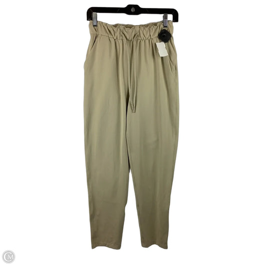 Athletic Pants By Lululemon In Tan, Size: 6