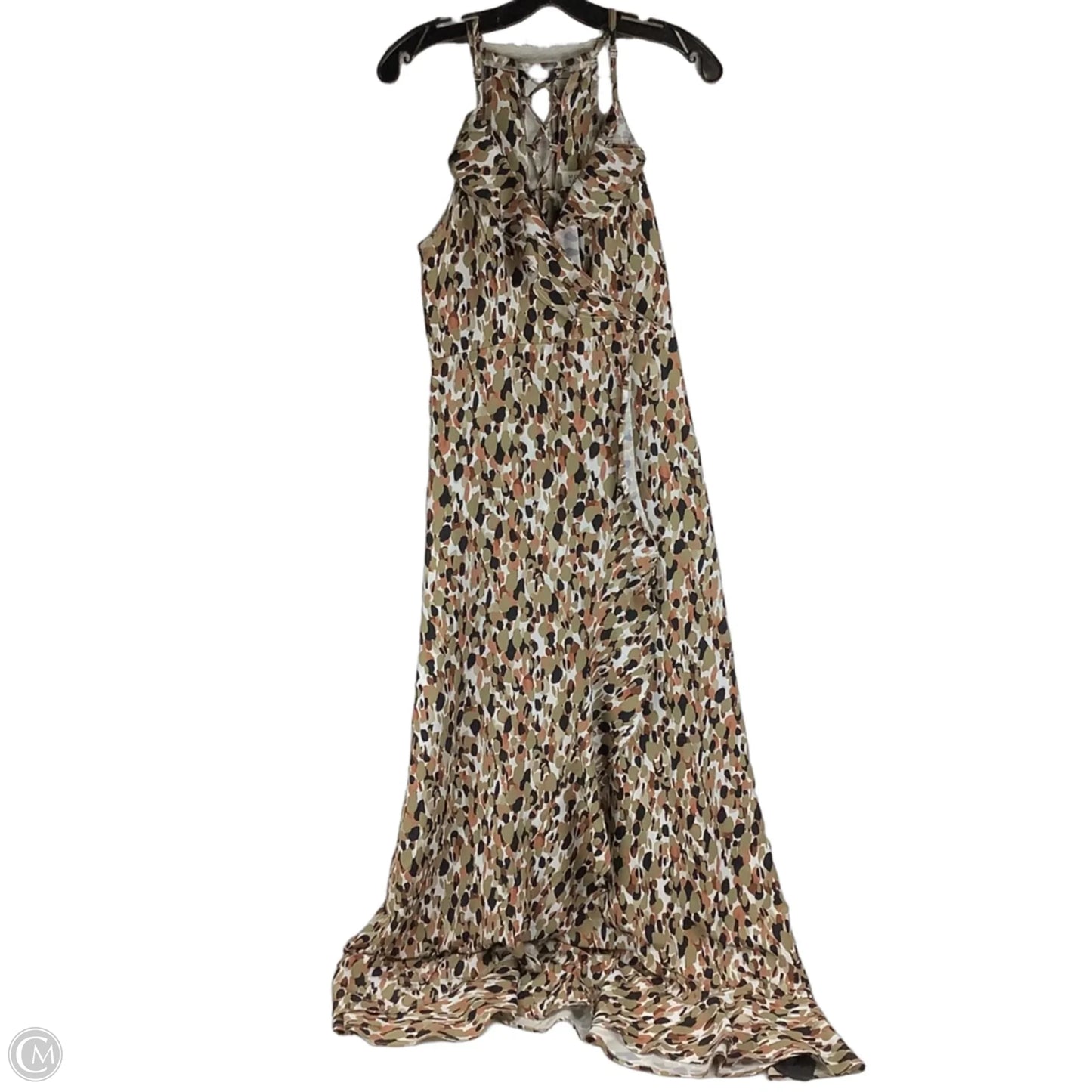 Dress Casual Maxi By Molly Bracken In Animal Print estimated small