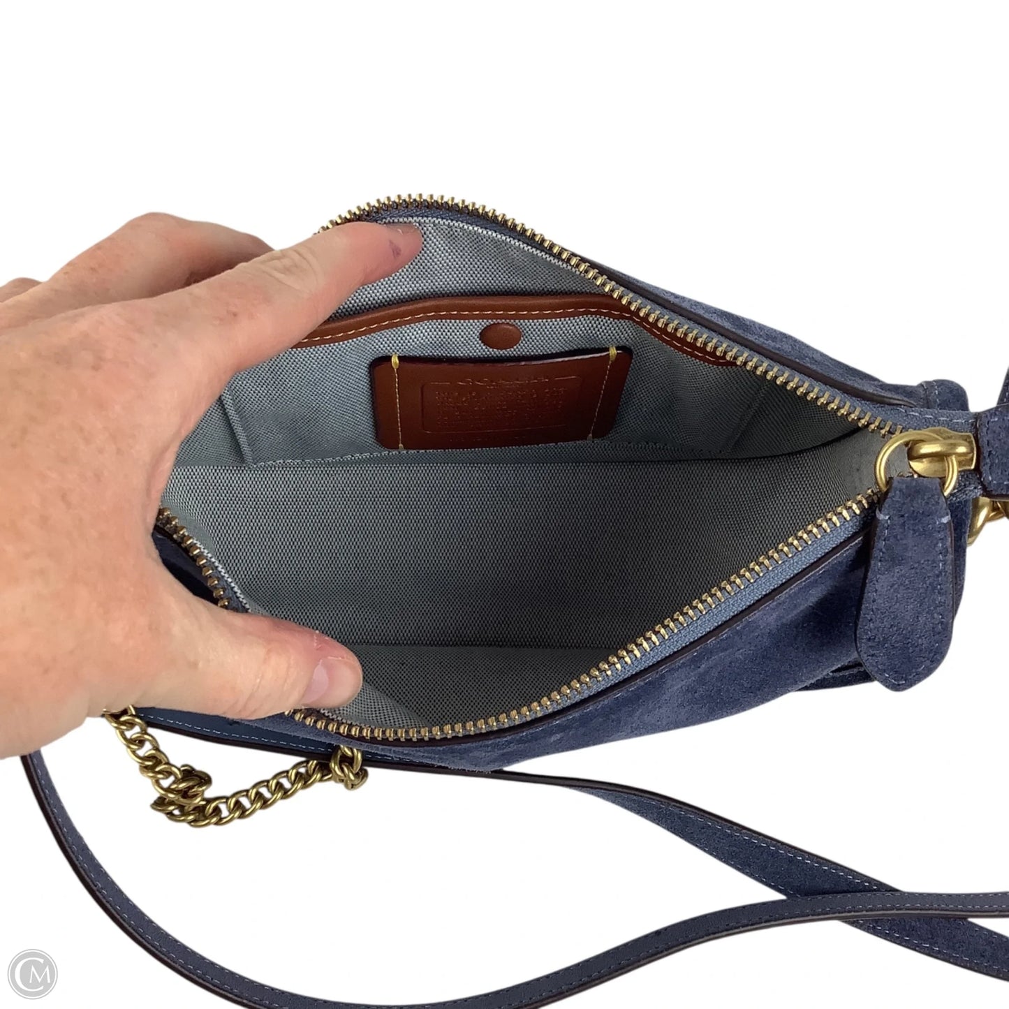 Crossbody Designer By Coach, Size: Small
