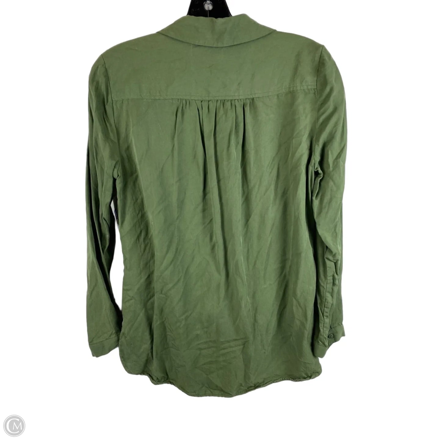 Top Long Sleeve By Maeve In Green, Size: Xs