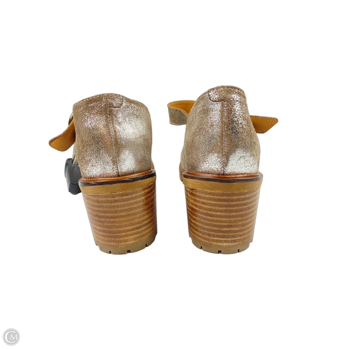 Shoes Heels Kitten By Seychelles In Silver, Size: 7.5