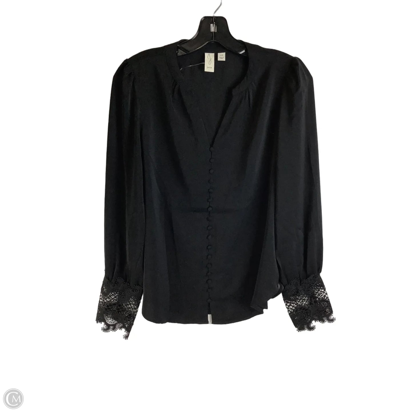 Top Long Sleeve By Joie In Black, Size: S