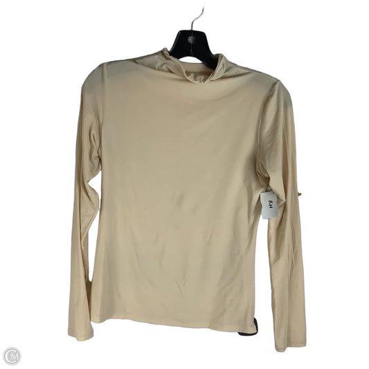 Top Long Sleeve Basic By Skims In Tan, Size: L