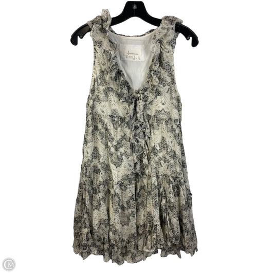 Dress Party Short By Anthropologie In Snakeskin Print, Size: S