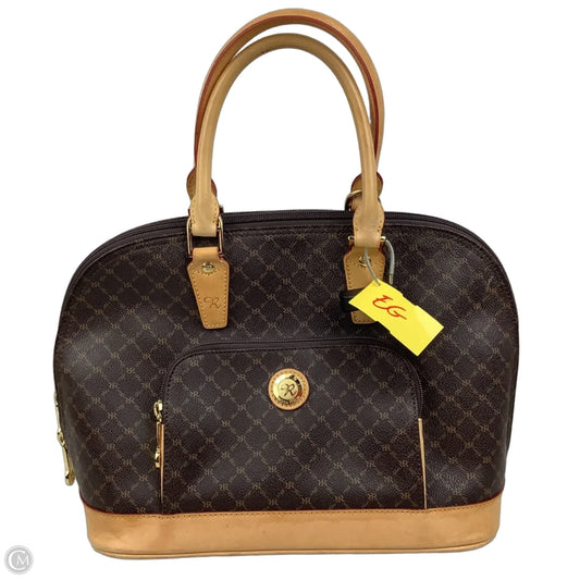 Handbag Leather By Cmc, Size: Medium