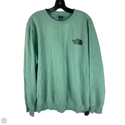 Sweatshirt Crewneck By The North Face In Teal, Size: L