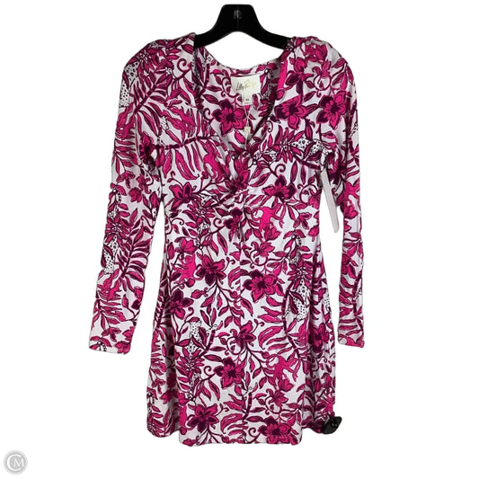 Dress Designer By Lilly Pulitzer In Purple & White, Size: Xs
