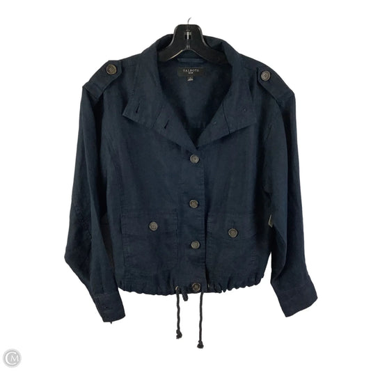 Jacket Shirt By Talbots In Navy, Size: Sp