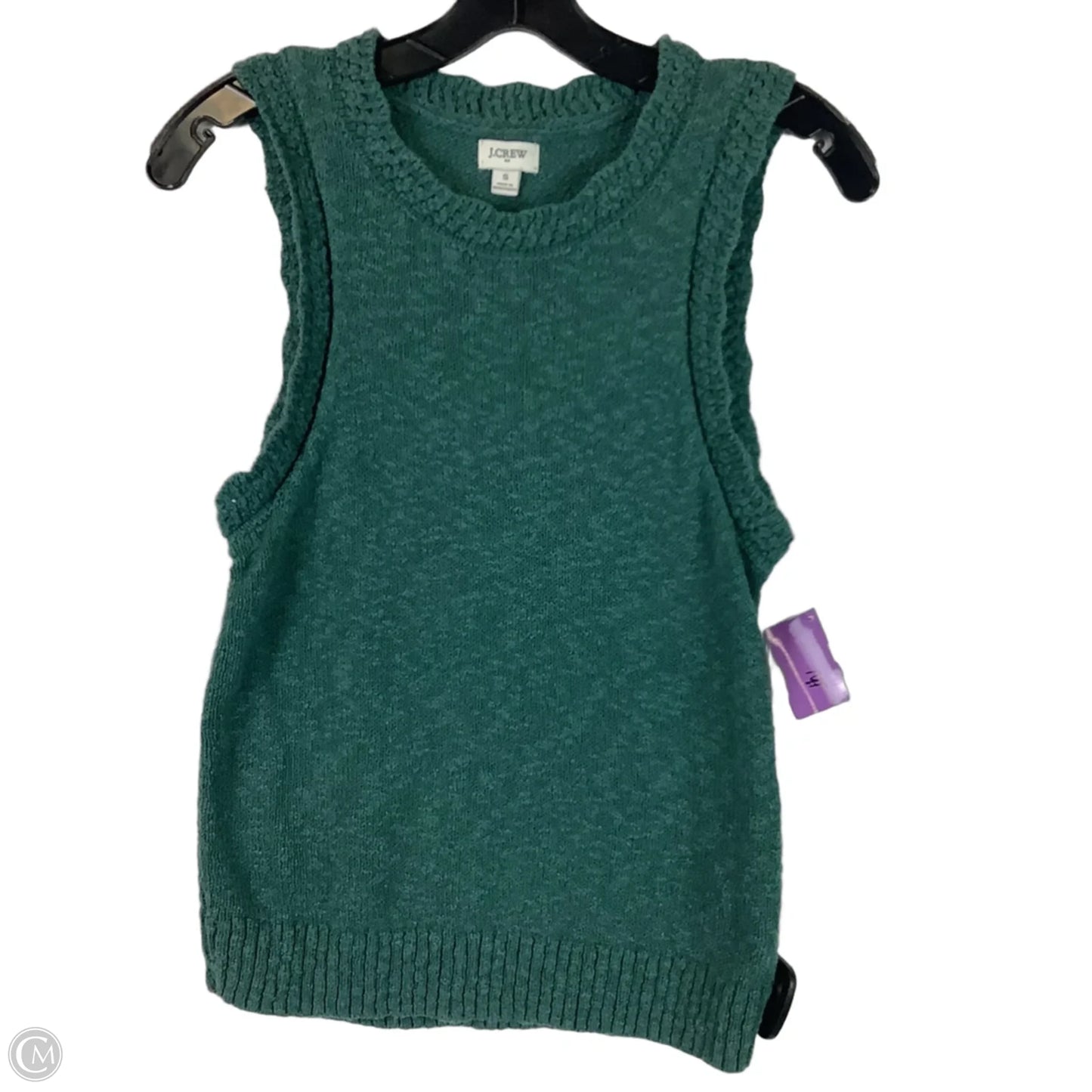 Vest Sweater By J. Crew In Green, Size: S