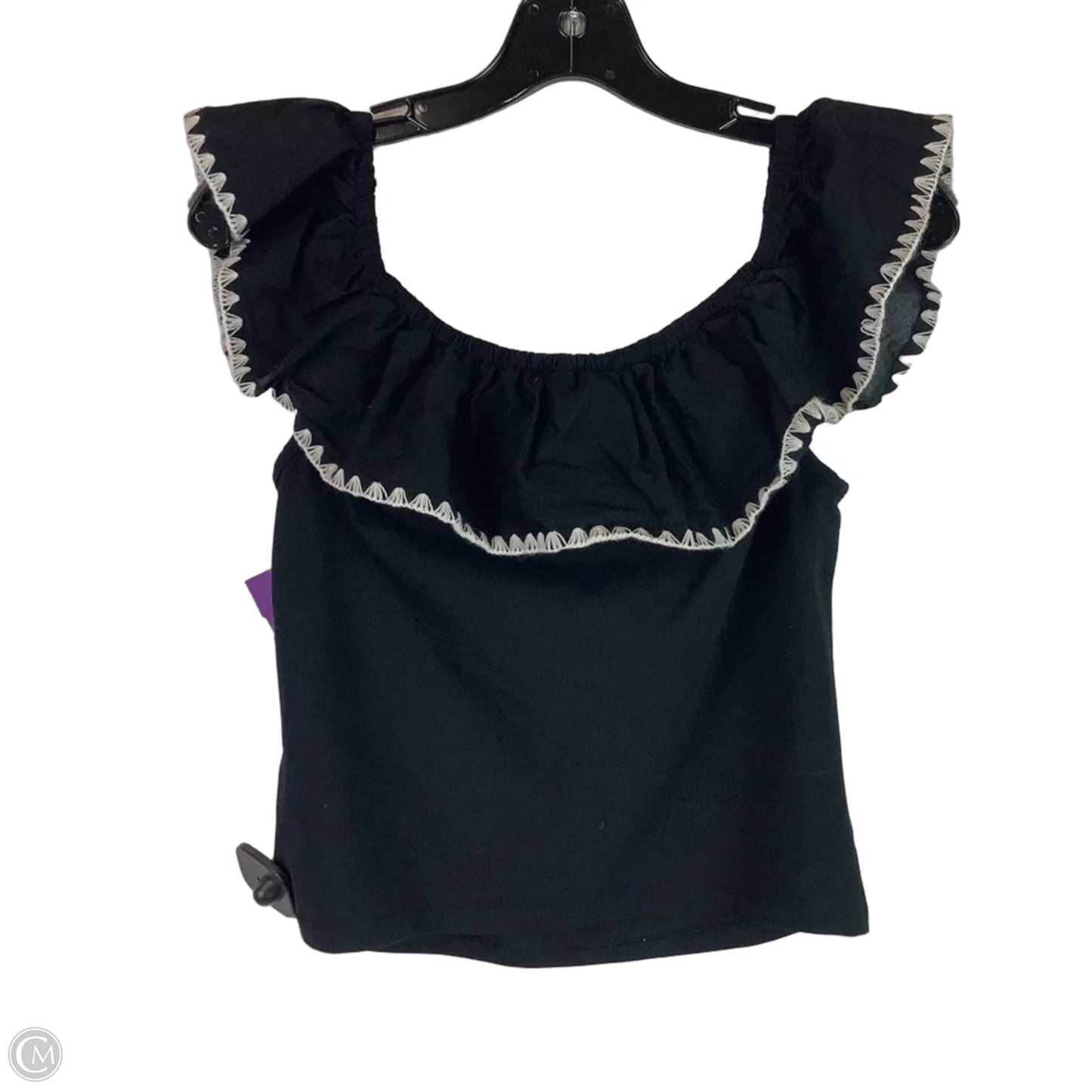 Top Sleeveless By J. Crew In Black, Size: M