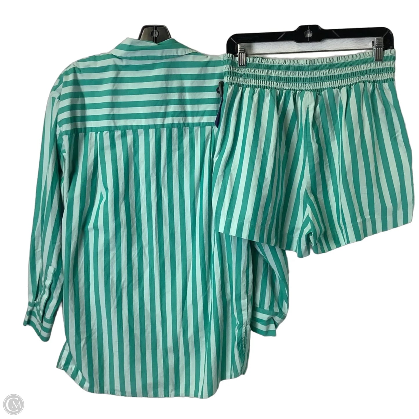 Shorts Set By A New Day In Striped Pattern, Size: M