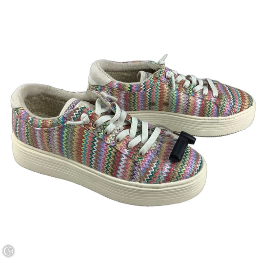 Shoes Sneakers By Roxy In Multi-colored, Size: 8.5