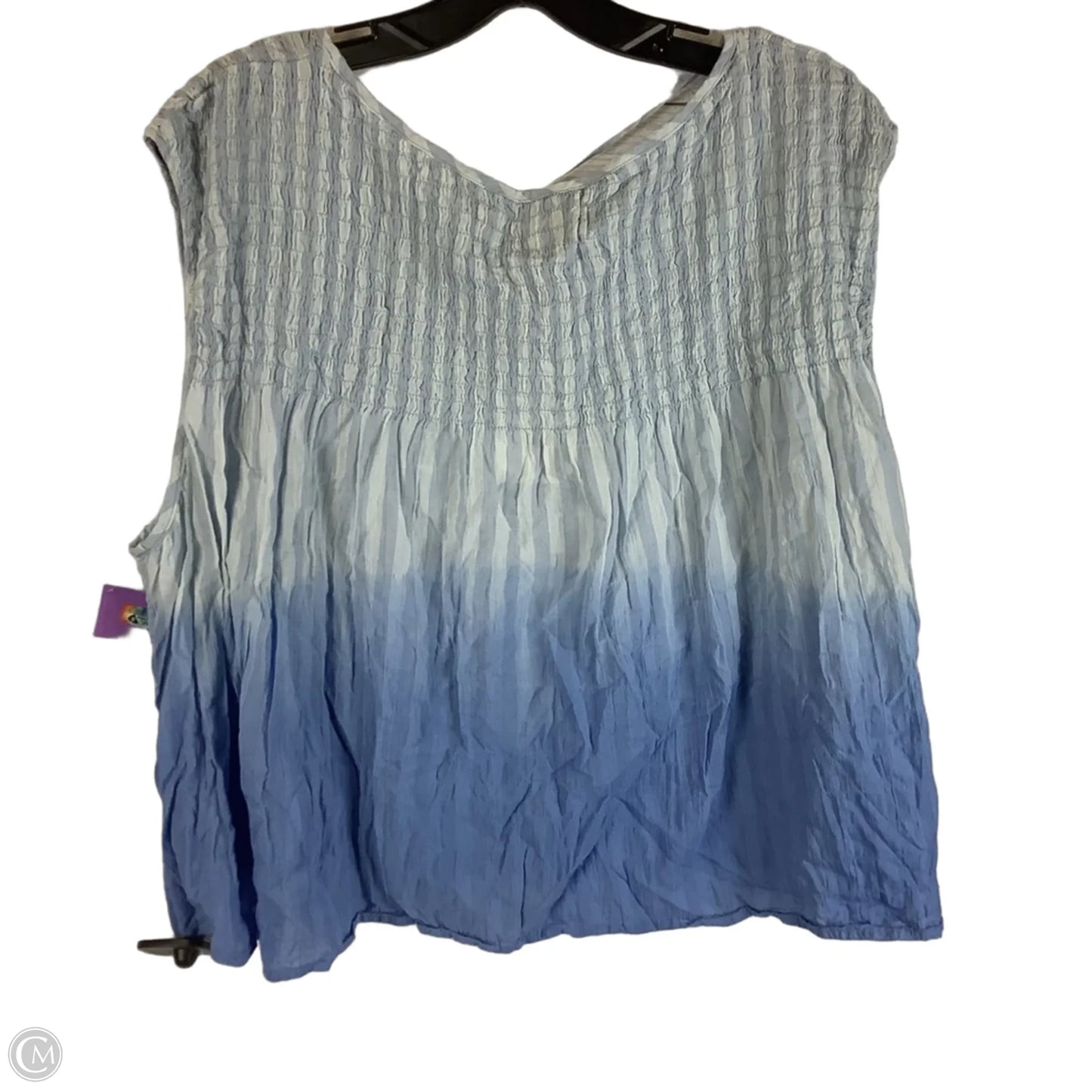 Top Sleeveless By We The Free In Blue, Size: S