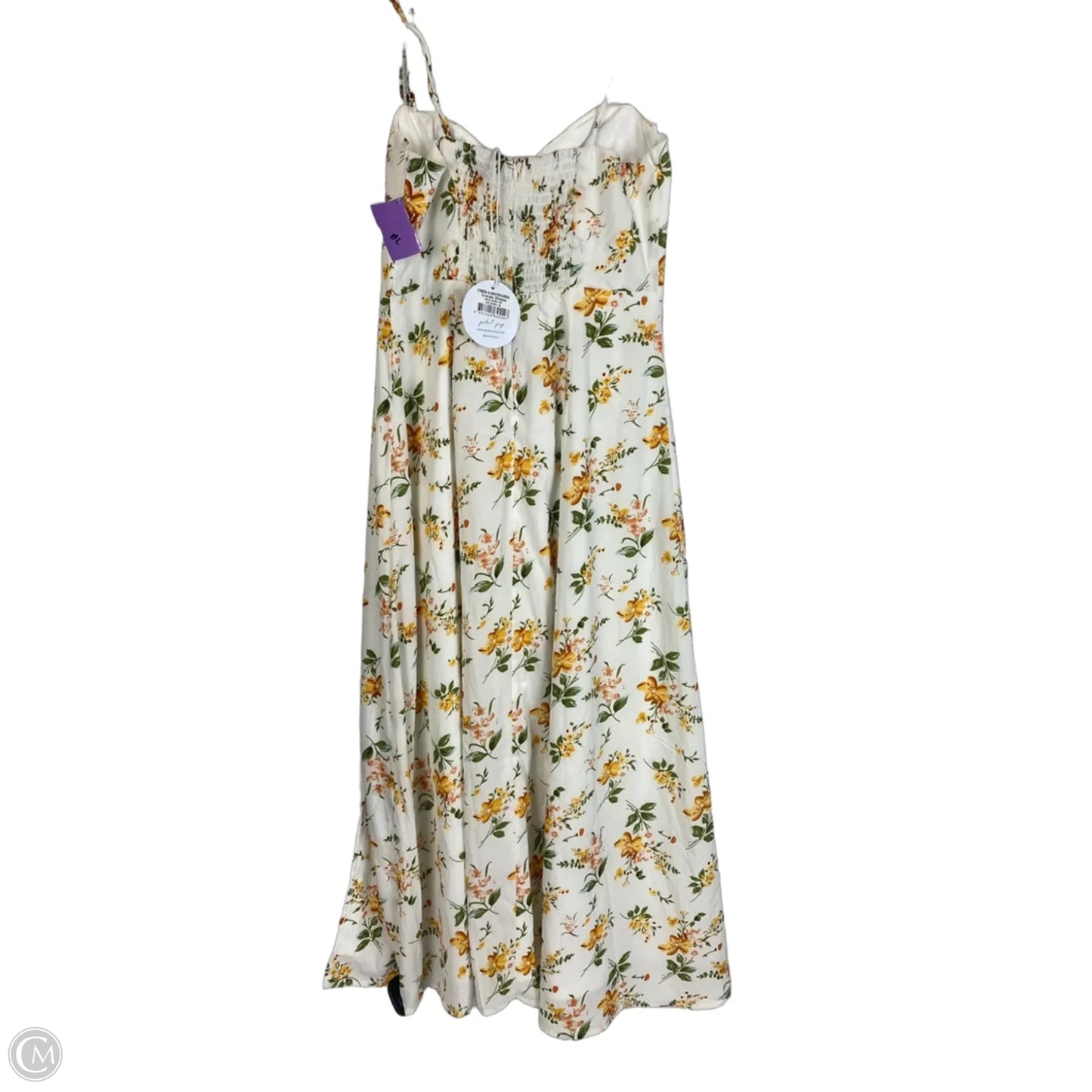 Dress Party Midi By Petal & Pup In Floral Print, Size: 6
