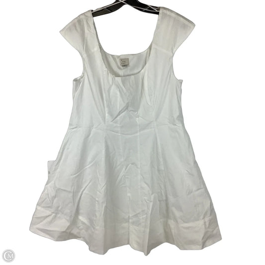 Dress Casual Midi By A New Day In White, Size: 10