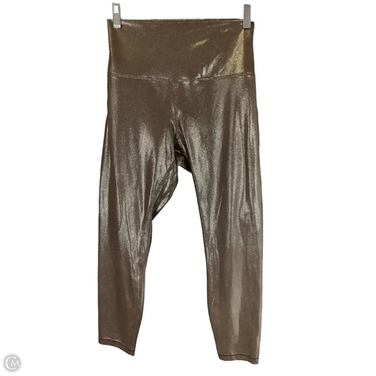 Athletic Capris By Lululemon In Brown, Size: 12