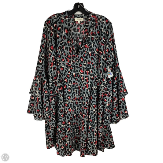 Dress Casual Midi By Umgee In Animal Print, Size: Xl