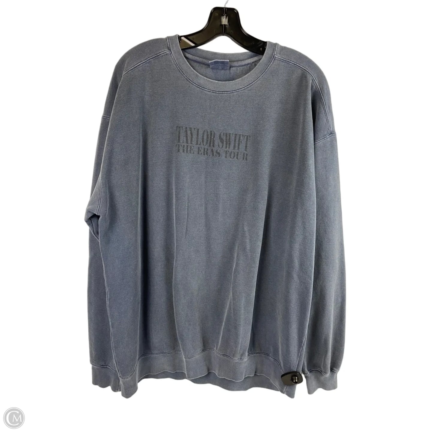 Sweatshirt Crewneck By Comfort Colors In Blue, Size: Xl