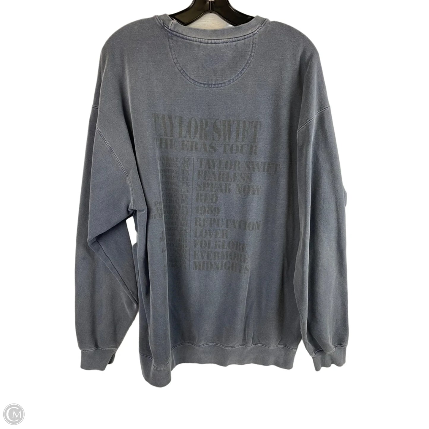 Sweatshirt Crewneck By Comfort Colors In Blue, Size: Xl