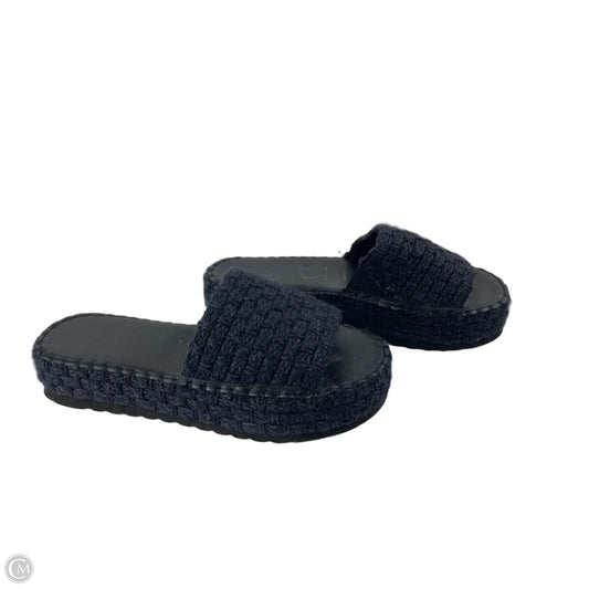 Sandals Heels Platform By Matisse In Black, Size: 9