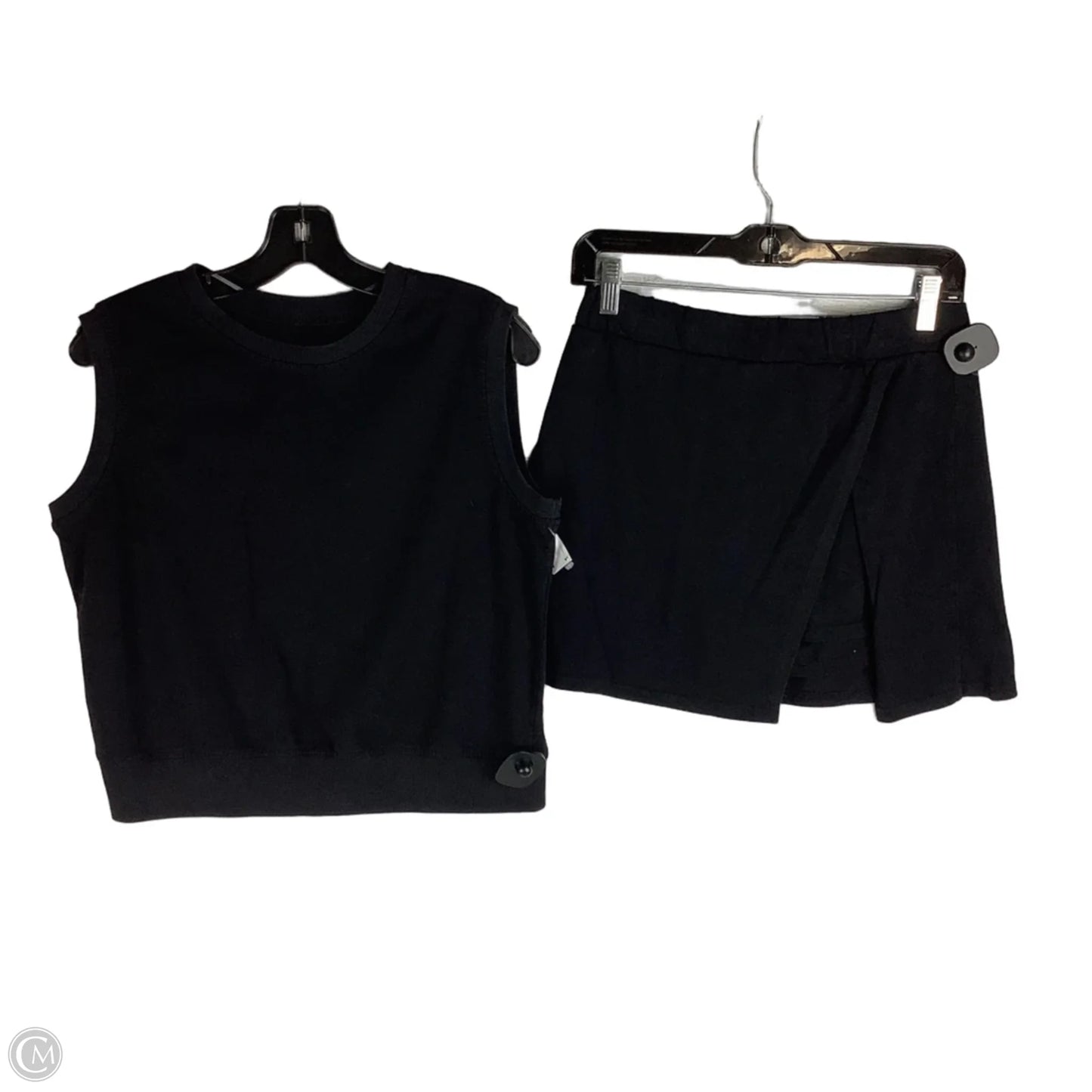 Skirt Set 2pc By Clothes Mentor In Black, Size: S