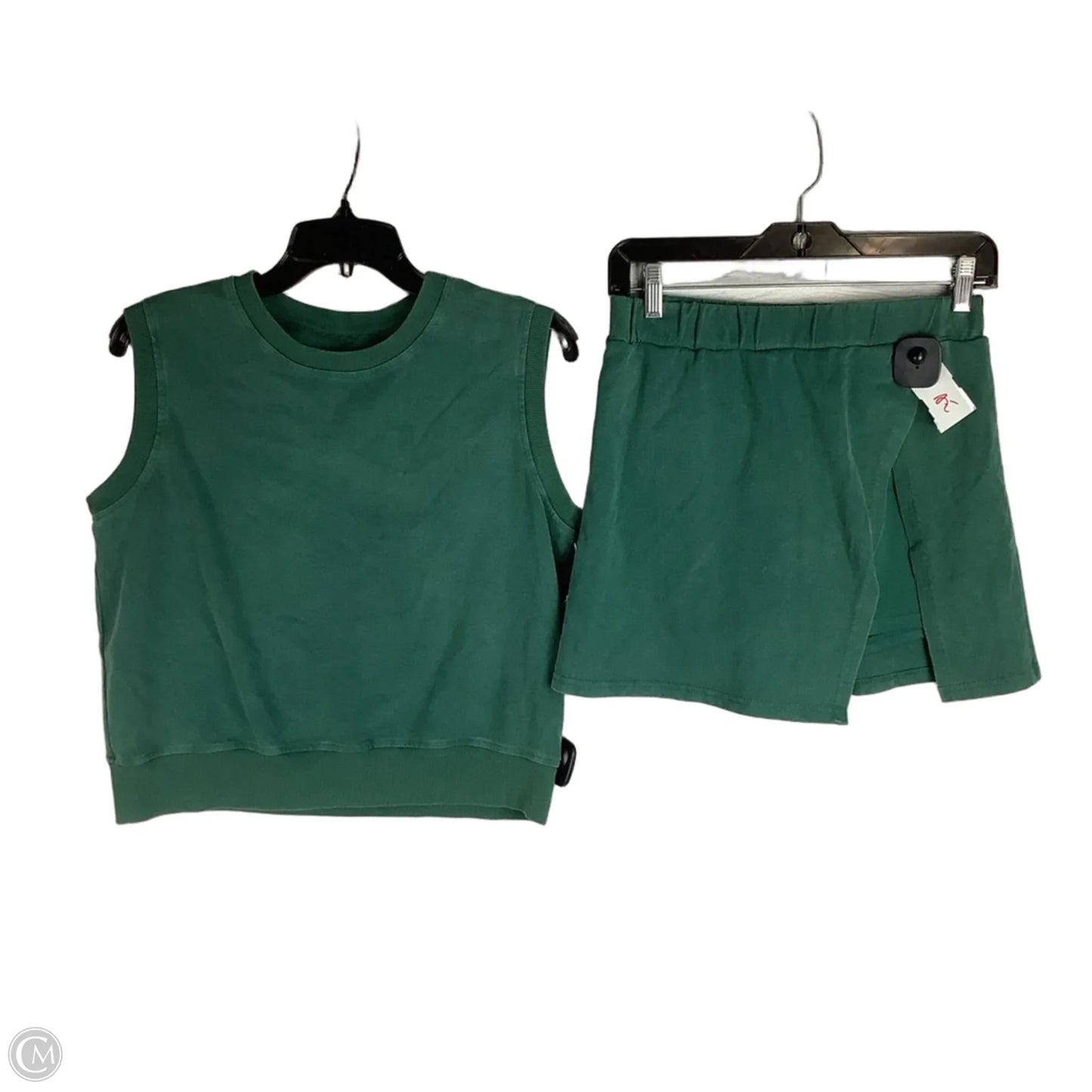 Skirt Set 2pc By Clothes Mentor In Green, Size: S