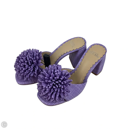 Shoes Heels Block By Antonio Melani In Purple, Size: 5.5