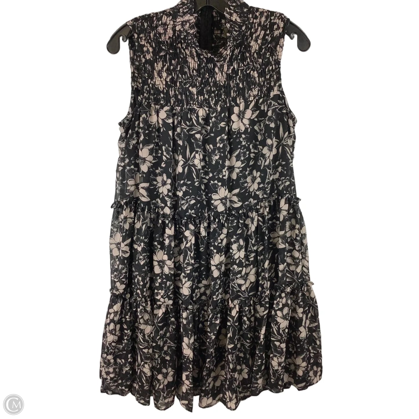 Dress Casual Midi By Taylor In Floral Print, Size: M