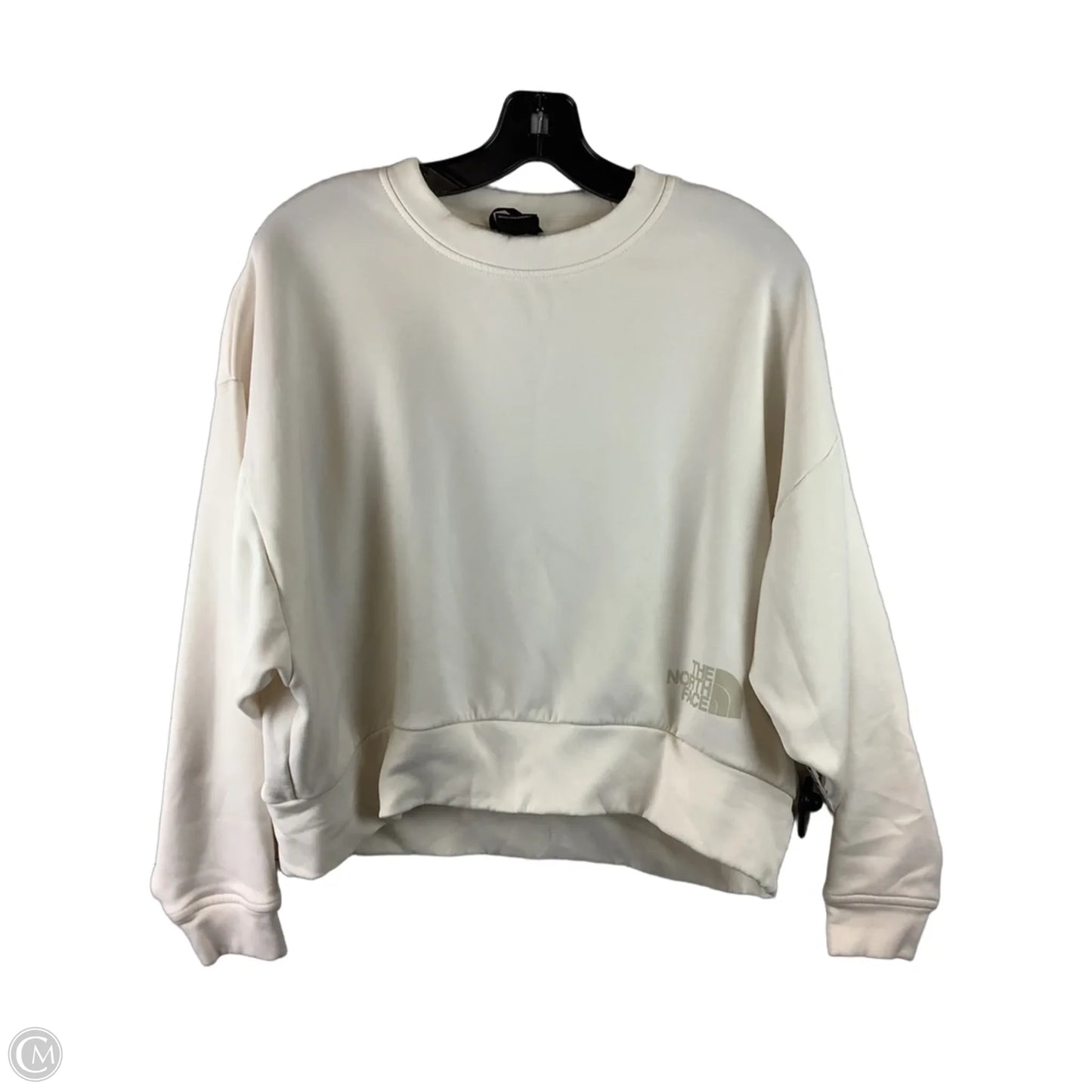 Sweatshirt Crewneck By The North Face In Cream, Size: M
