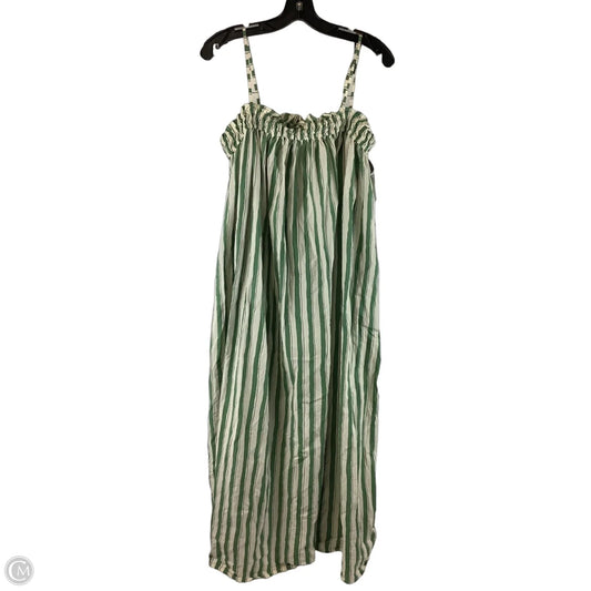 Dress Casual Maxi By Madewell In Striped Pattern, Size: M