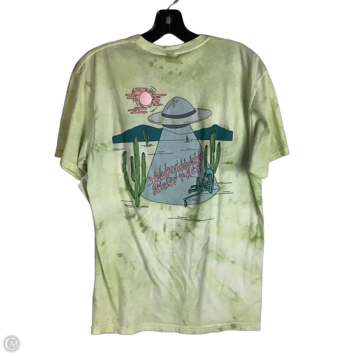 Top Short Sleeve Basic By Next Level In Green, Size: L