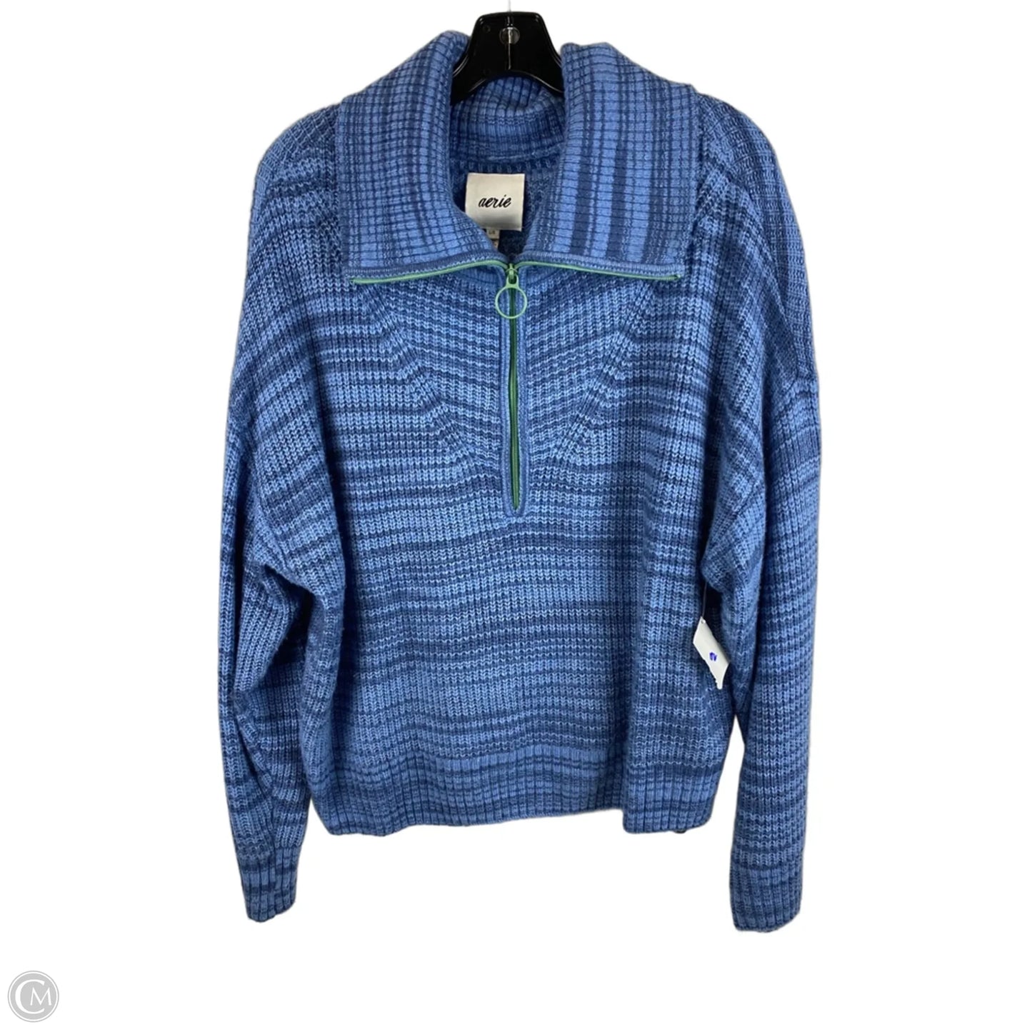 Sweater By Aerie In Blue, Size: L
